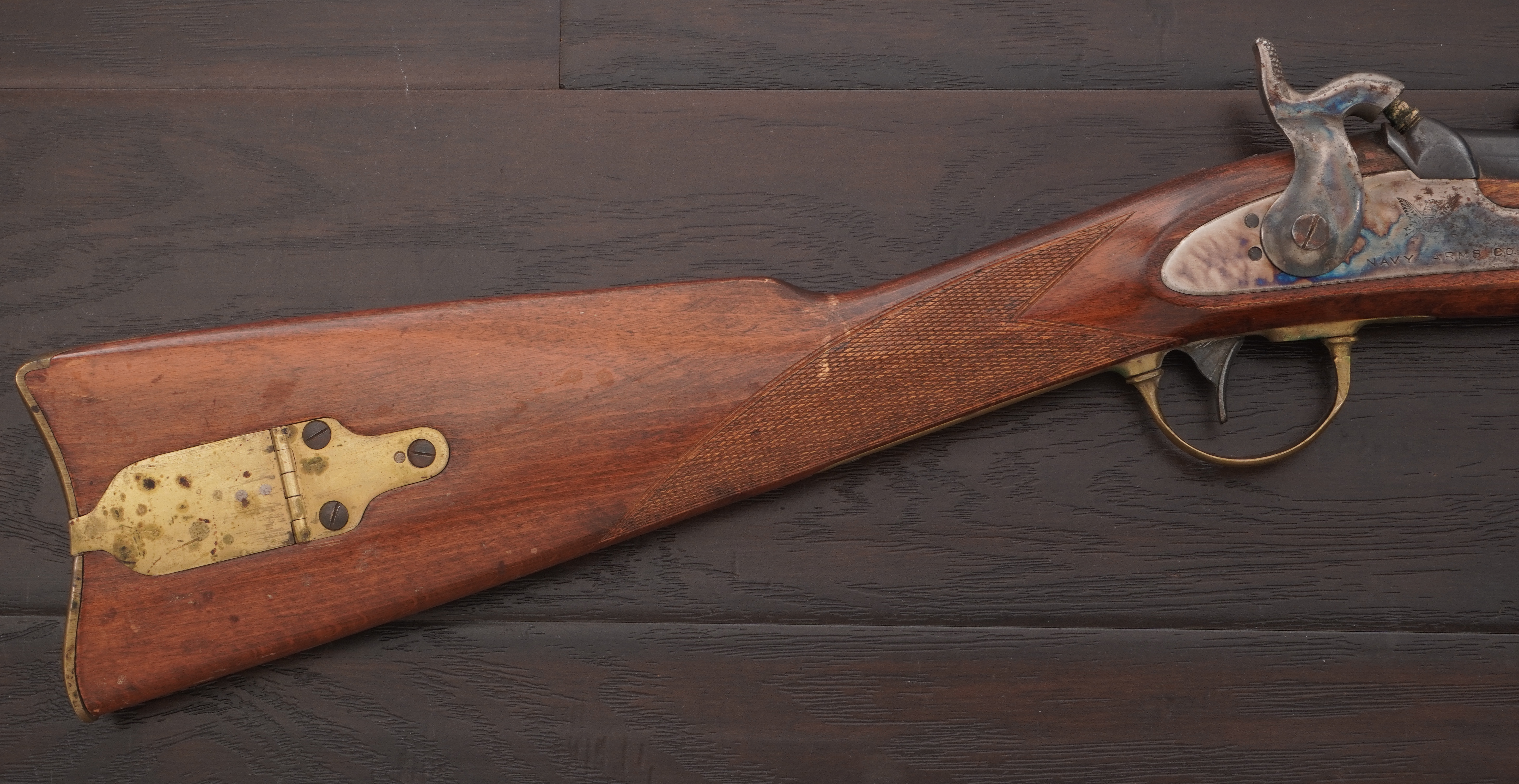 Antonio Zoli/Navy Arms Buffalo Hunter Black Powder Percussion Rifle .58 ...