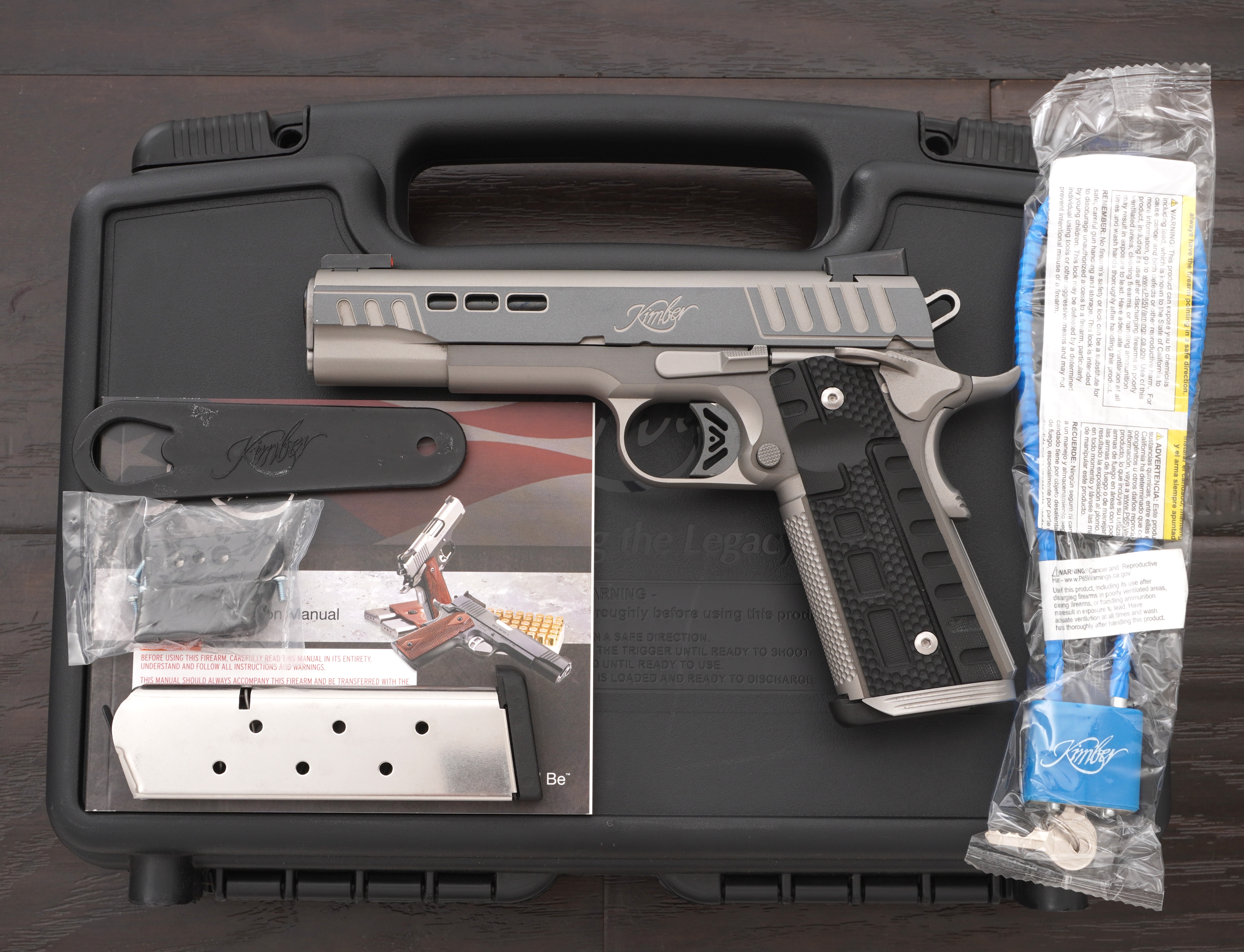 Kimber Rapide Black Ice Semi-Auto Pistol, .45 ACP, 5” Barrel, No Reserve-img-0