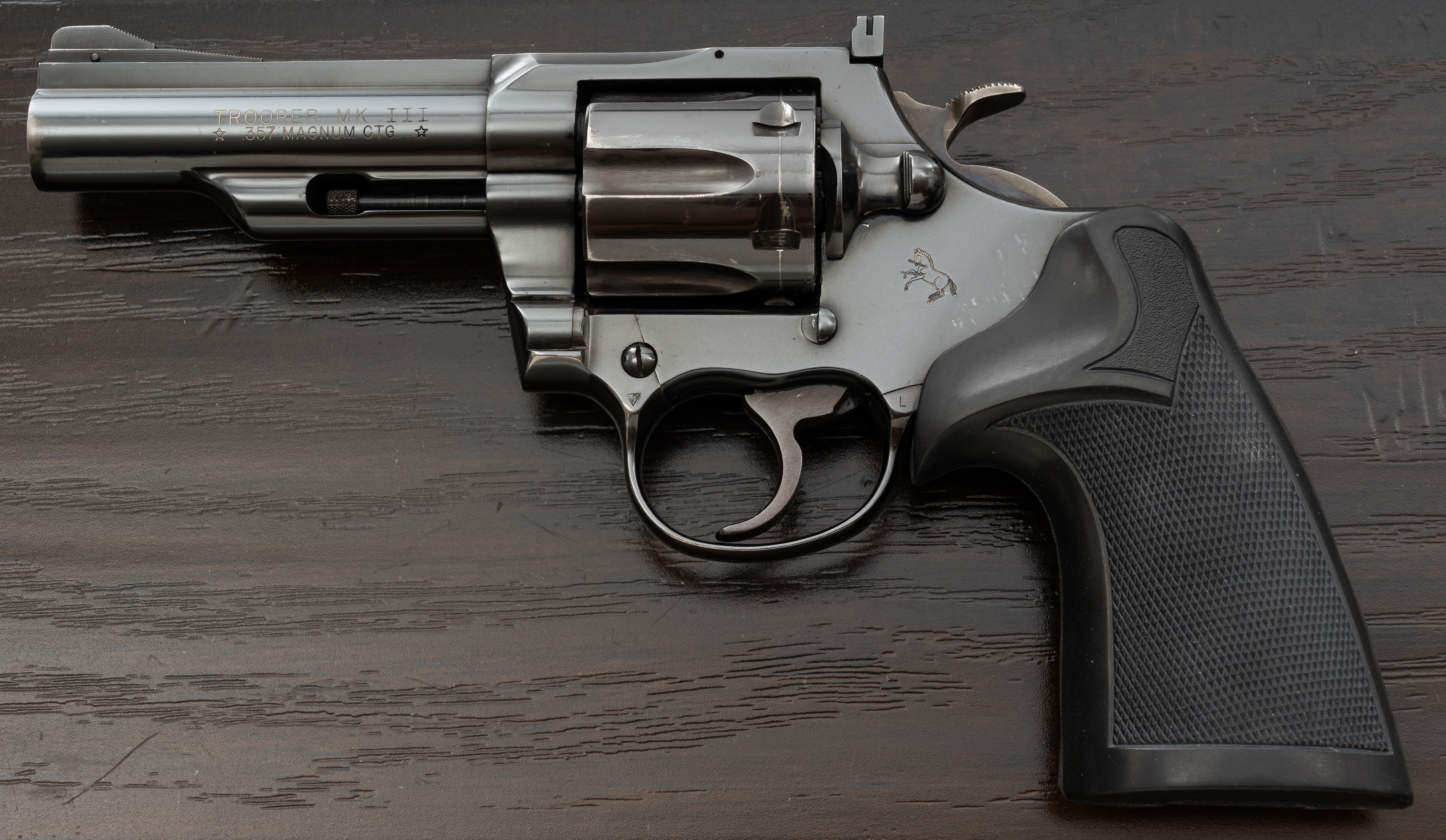 Colt Trooper MK III Revolver, .357 Magnum, 4” Barrel, Mfg. 1970-img-0
