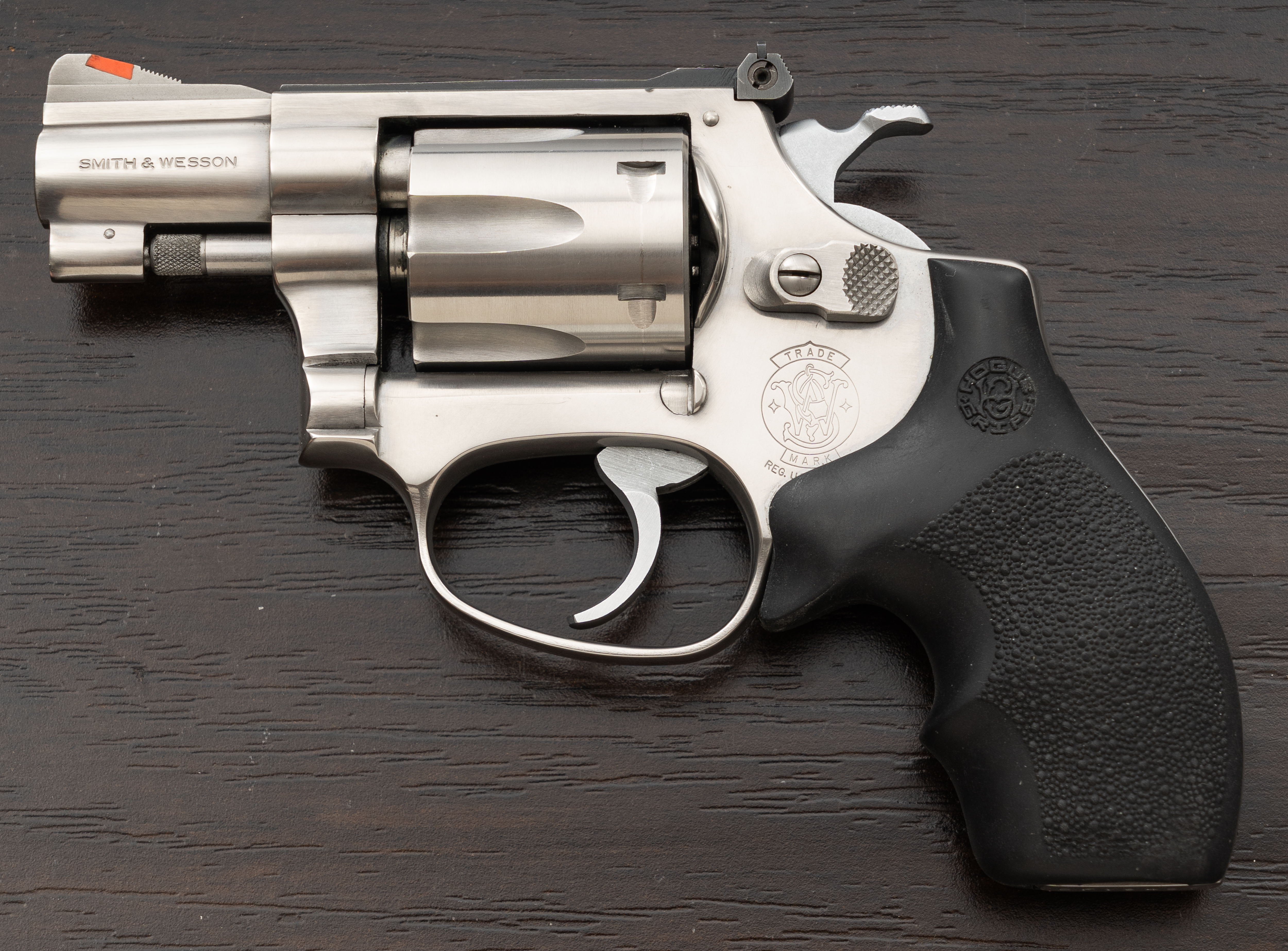 Smith & Wesson Model 63 Revolver, .22 LR, 2” Barrel, Stainless, No Dash-img-0