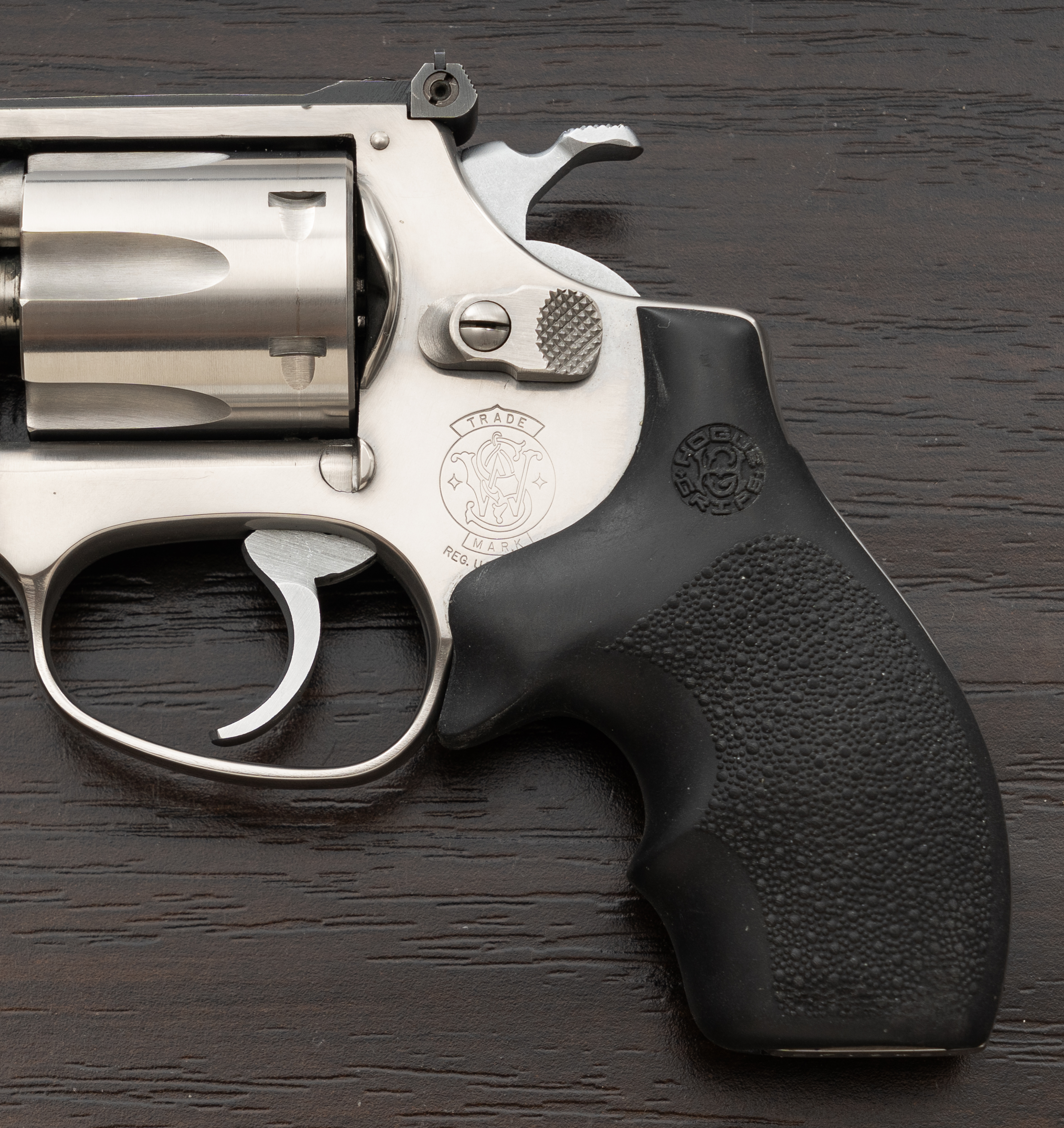 Smith & Wesson Model 63 Revolver, .22 LR, 2” Barrel, Stainless, No Dash-img-3