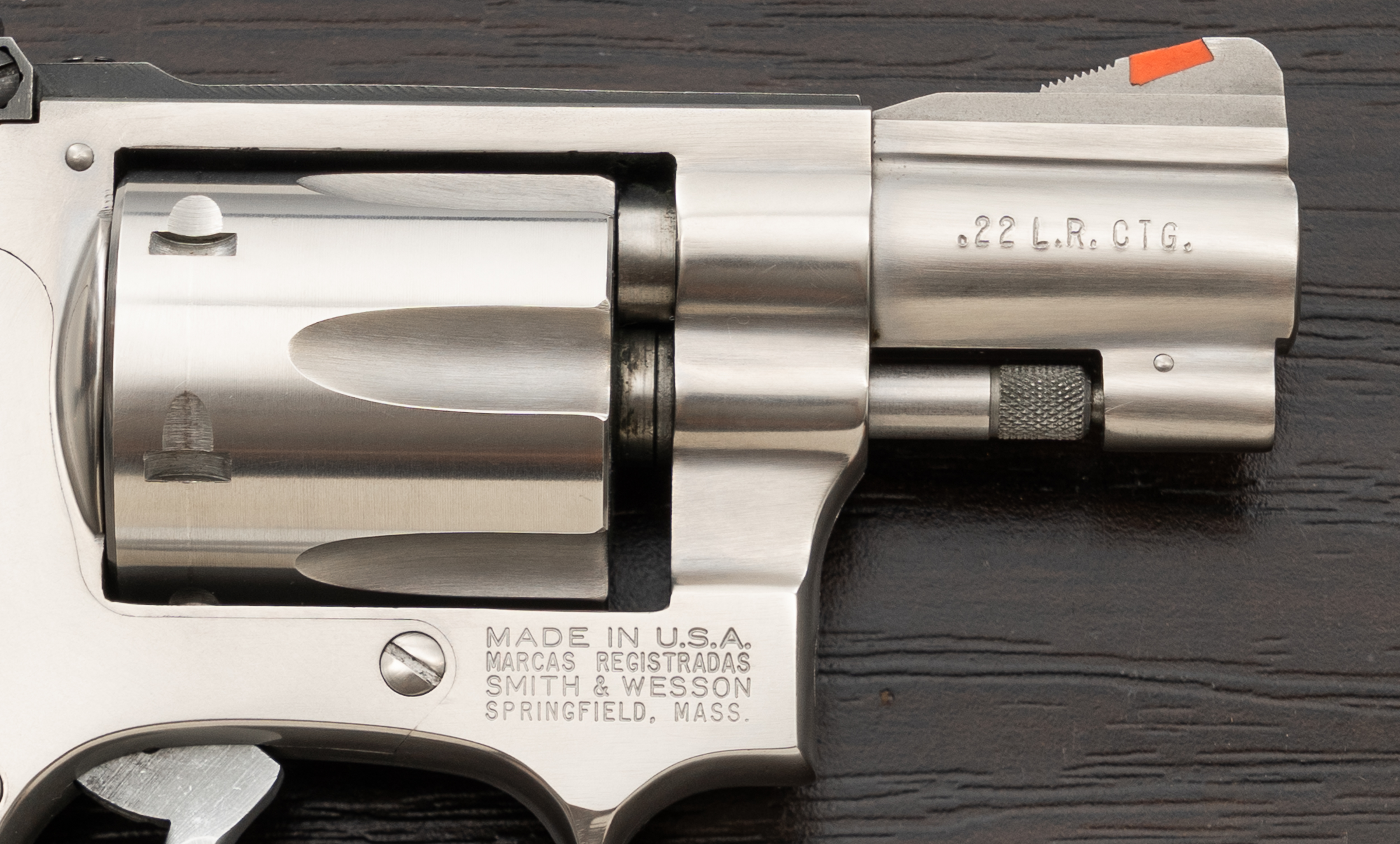 Smith & Wesson Model 63 Revolver, .22 LR, 2” Barrel, Stainless, No Dash-img-6