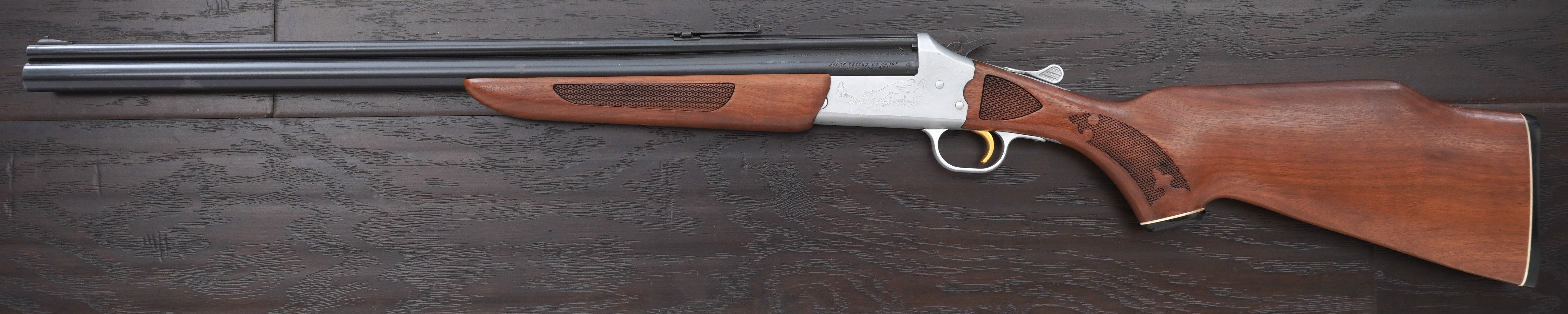 Savage Model 24J-DL Over/Under Combination Gun, 20 Gauge/.22 mag-img-4