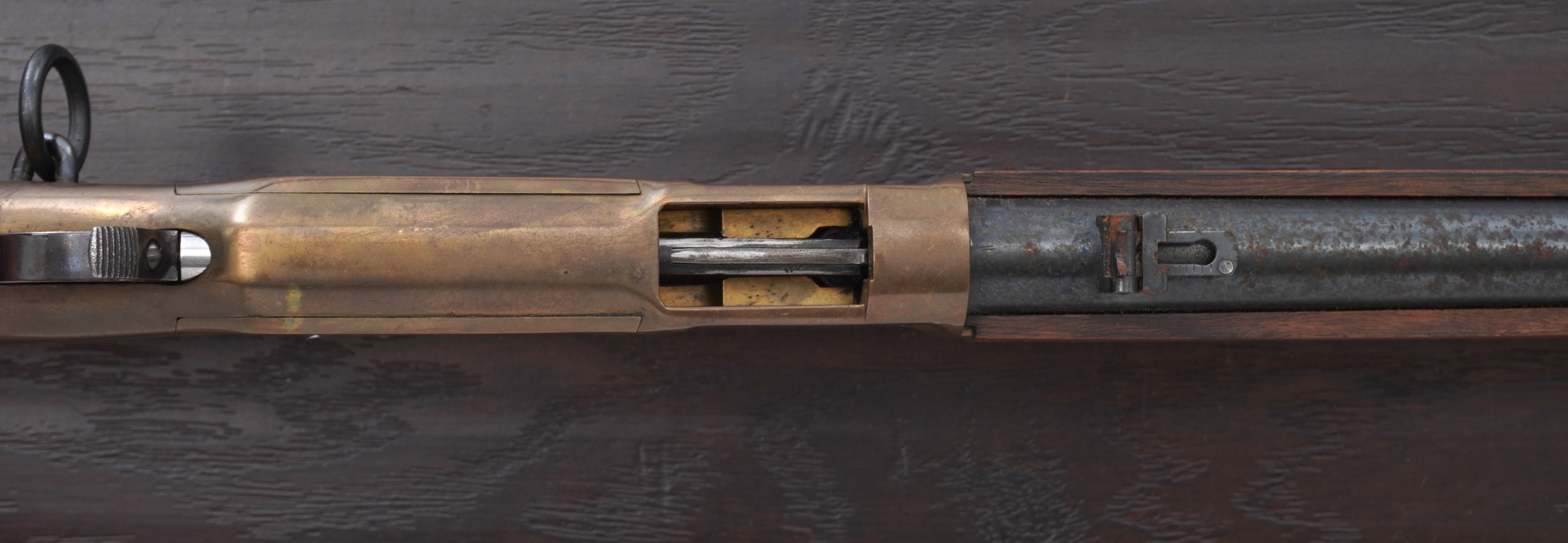 Early Uberti Model 1866 Yellowboy Lever Action Carbine, .38 Special-img-12