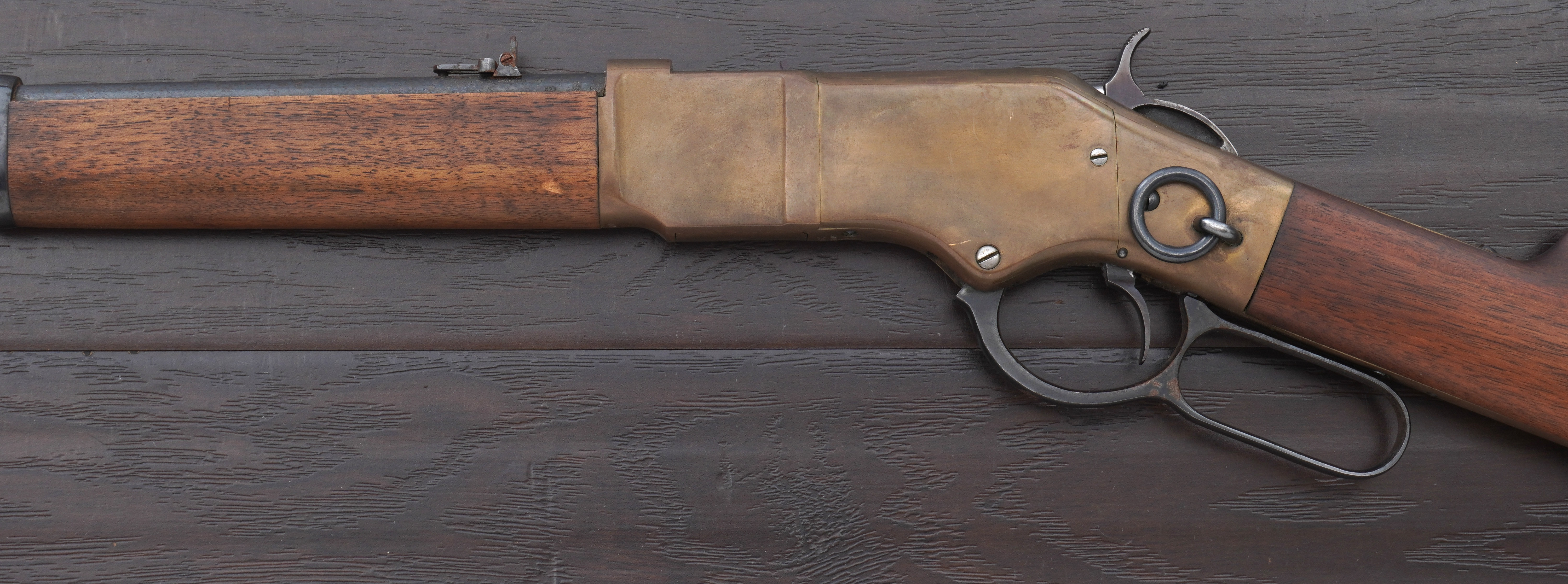 Early Uberti Model 1866 Yellowboy Lever Action Carbine, .38 Special-img-6