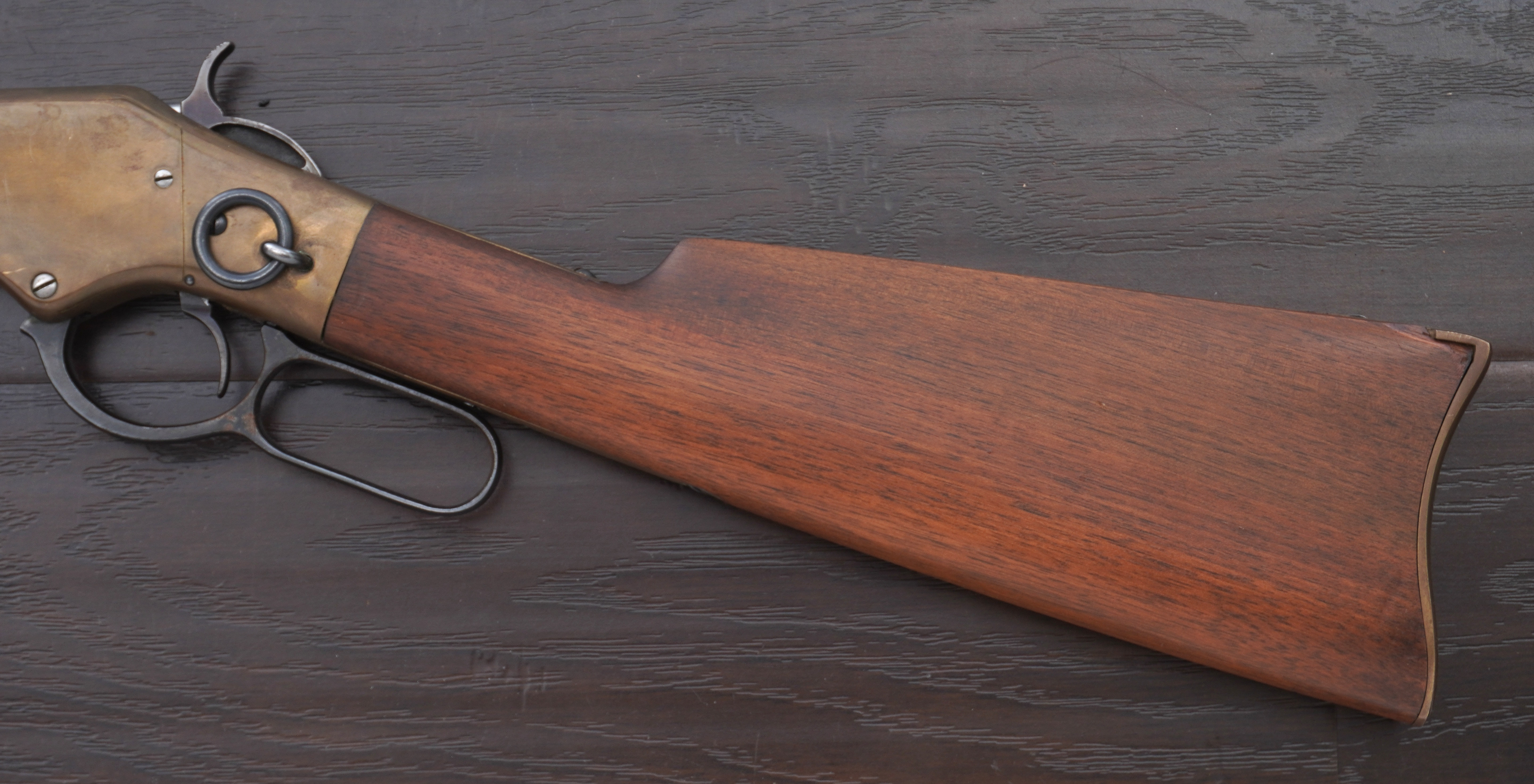 Early Uberti Model 1866 Yellowboy Lever Action Carbine, .38 Special-img-7