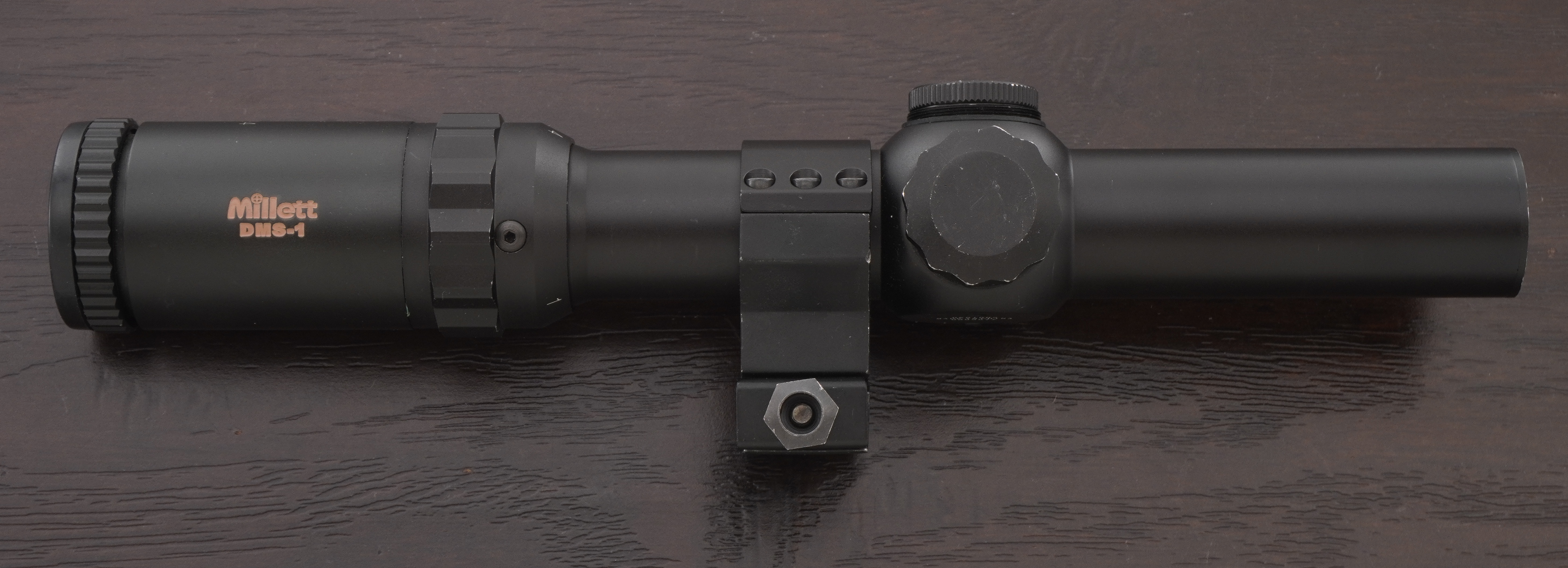 Millet DMS-1 Rifle Scope, 1-4x24mm, 30mm Tube, Illuminated Reticle ...