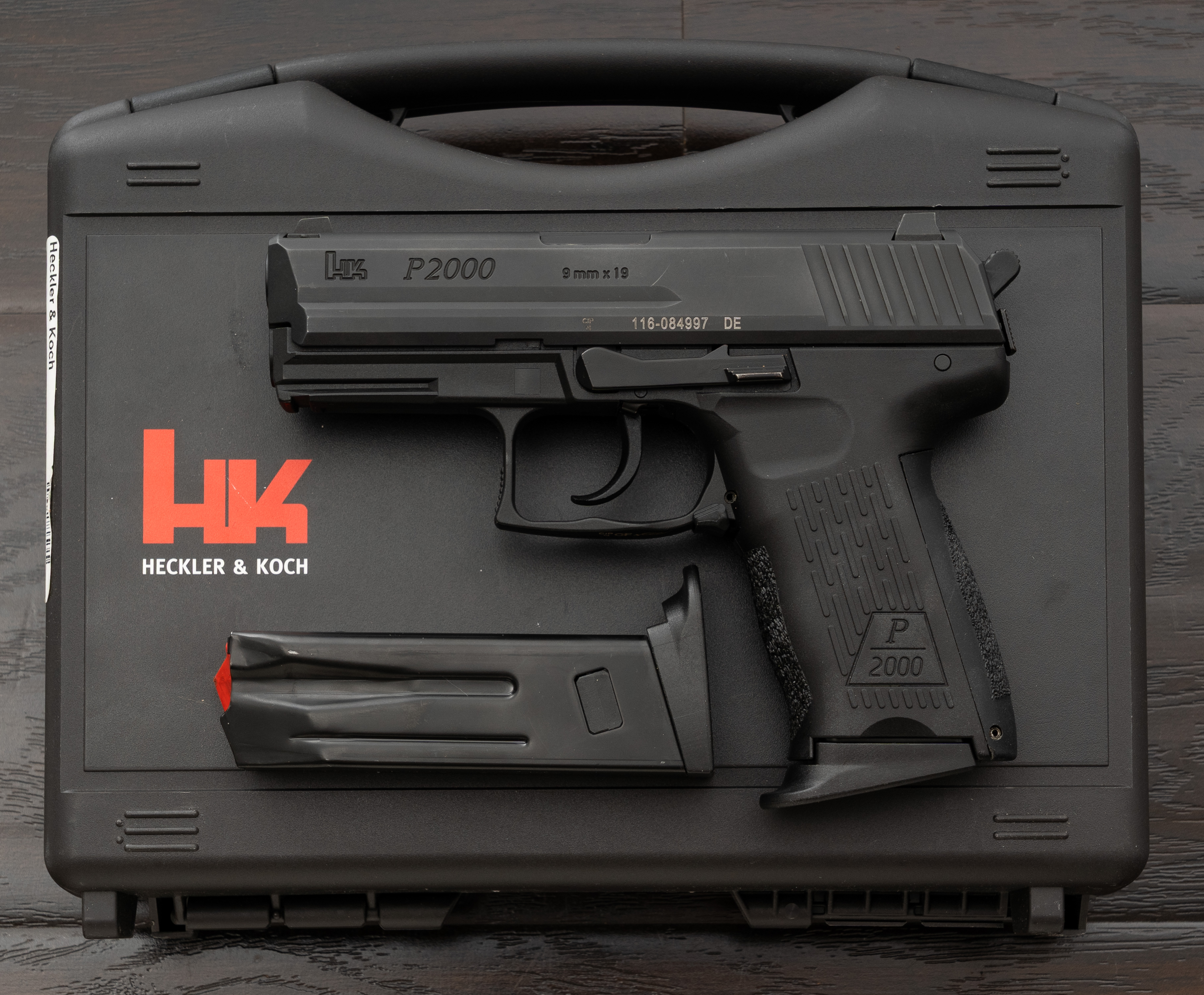 Heckler & Koch P2000 V3 Semi-Auto Pistol, 9mm, 3.6” Bbl, 3 Mags, CA OK-img-0