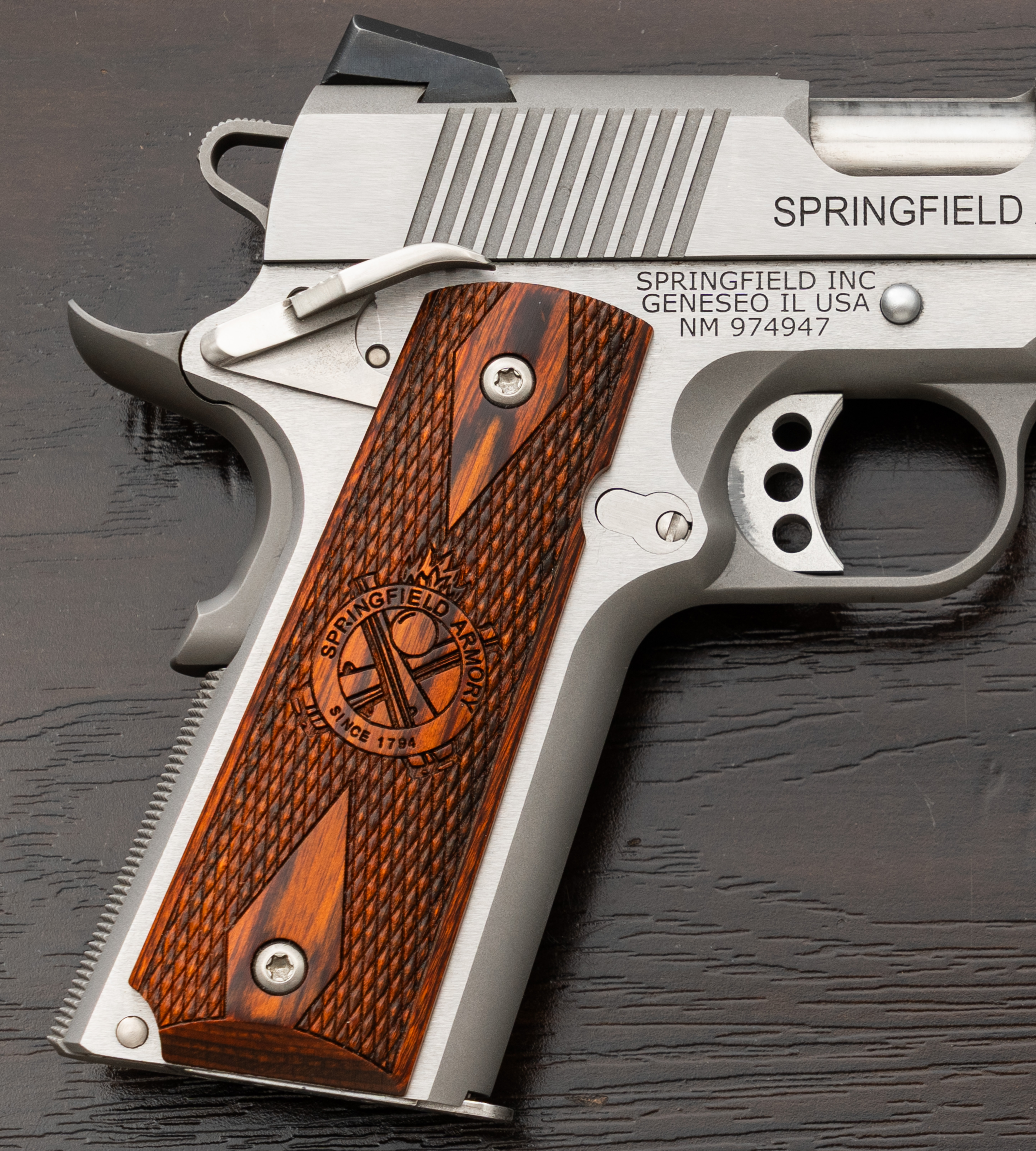 Springfield Armory 1911-A1 Semi-Auto Pistol, .45, SS, PX9151LCA, CA OK-img-5