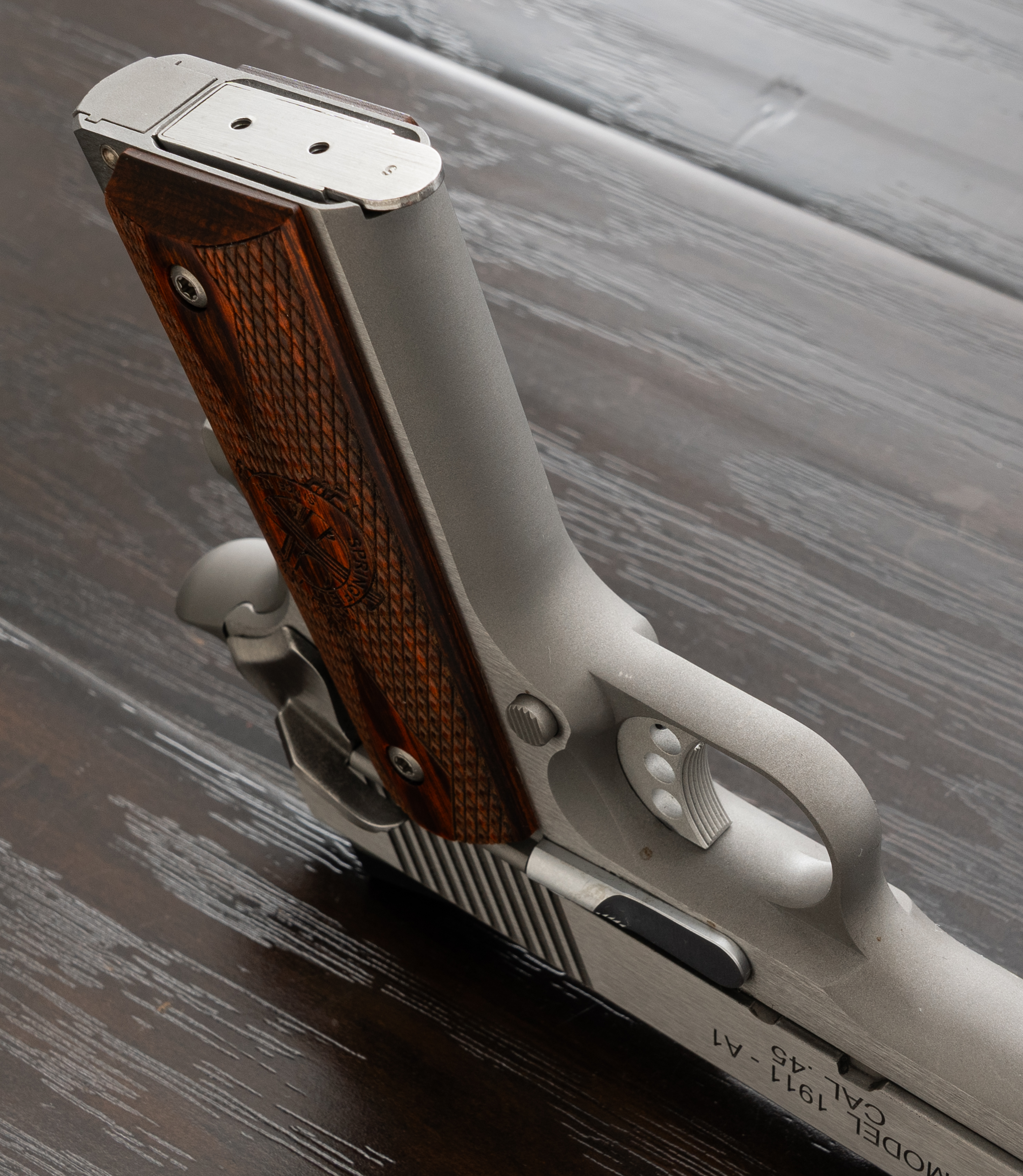 Springfield Armory 1911-A1 Semi-Auto Pistol, .45, SS, PX9151LCA, CA OK-img-7