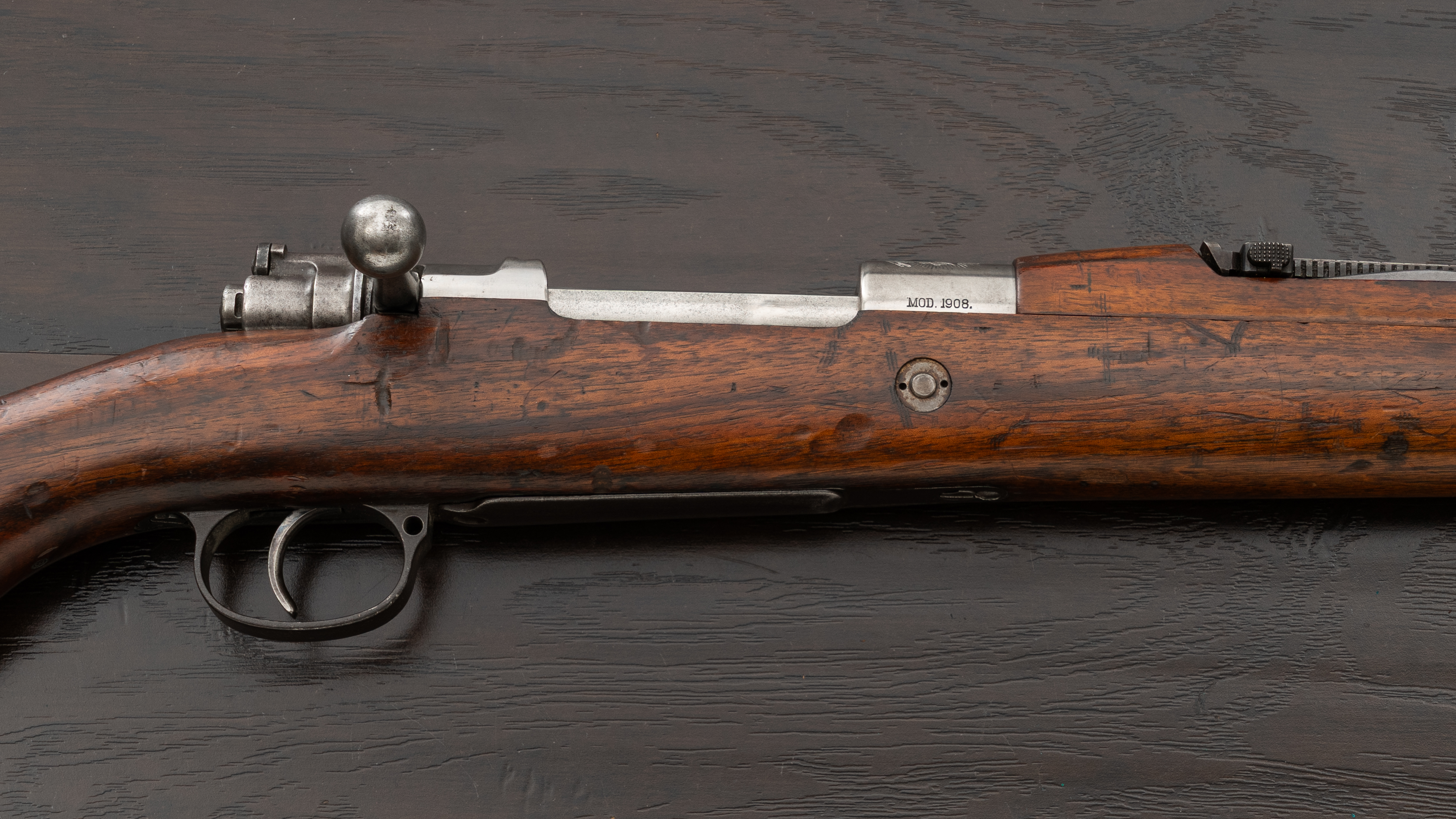 Brazilian Model 1908 Mauser Bolt Action Rifle, 7x57mm, DWM-img-2