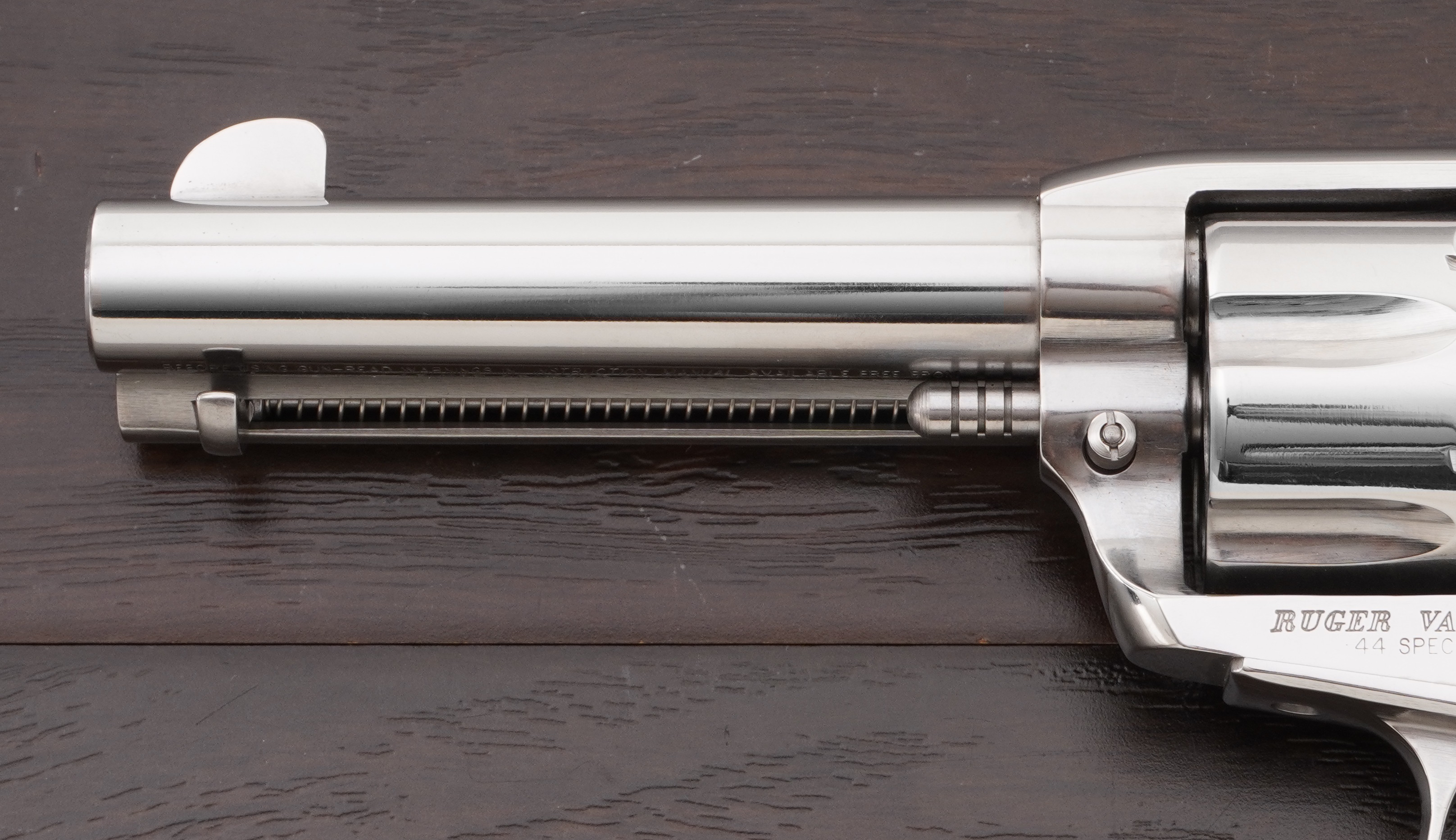 Ruger Vaquero Single Action Revolver .44 Special 4.6” Barrel Stainless ...